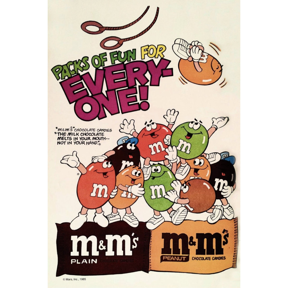 ブリキ看板 m&m's エムアンドエムズ レトロ 広告 ヴィンテージ インテリア キャラクター 壁飾り