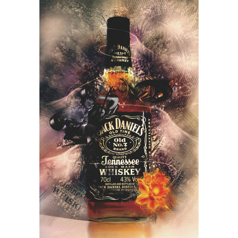 ジャックダニエル Jack Daniel’s ウイスキー ブリキ看板 バー レトロ ビンテージ インテリア 壁飾り デコレーション 雑貨