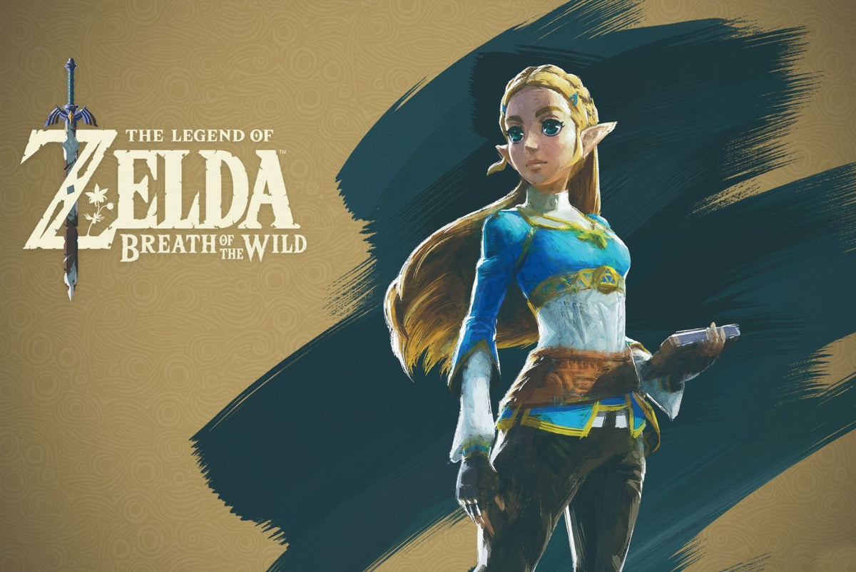 ゼルダの伝説 ブレスオブザワイルド ブリキ看板 レトロ インテリア 雑貨 コレクション