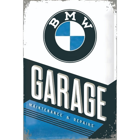 ブリキ看板 BMW ガレージ GARAGE ビンテージ レトロ ポスター インテリア 雑貨