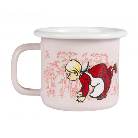ホーローマグカップ ピンク 1.5dL(150mL)