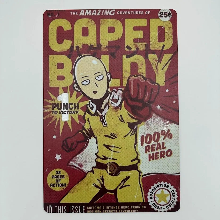 ワンパンマン ブリキ看板 レトロ インテリア 雑貨 壁飾り