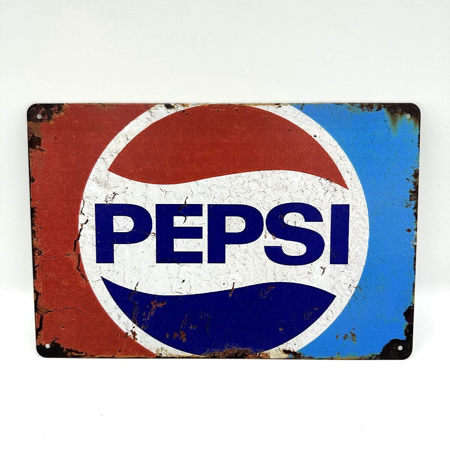 ブリキ看板 PEPSI レトロ インテリア