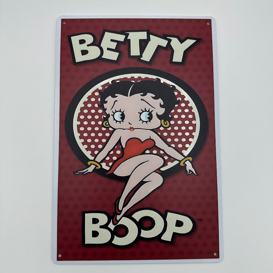 BettyBoop キャラクター レトロ ブリキ 看板 インテリア