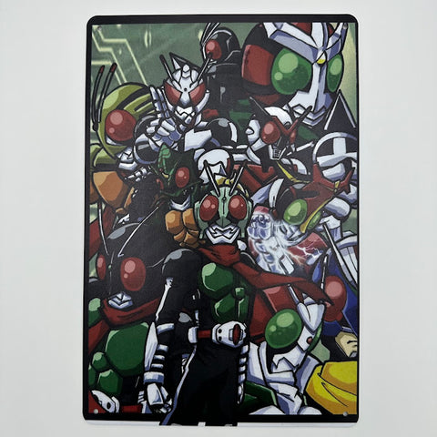 仮面ライダー ブリキ看板 レトロ インテリア 壁飾り コレクション