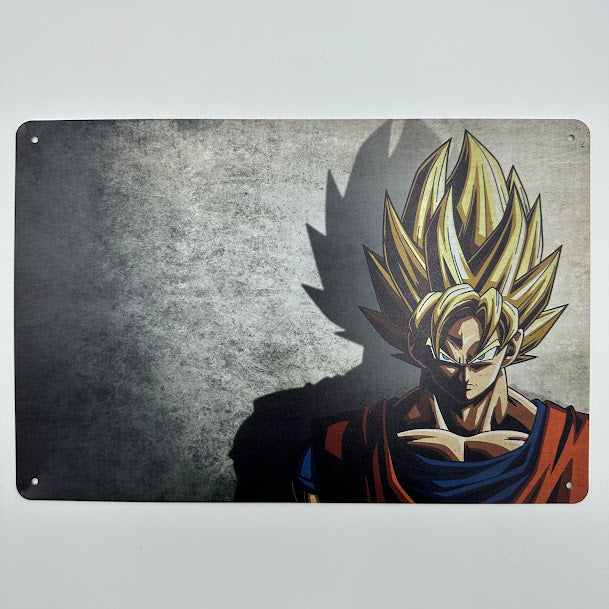 ドラゴンボール 孫悟空 ブリキ看板 レトロ インテリア 壁飾り