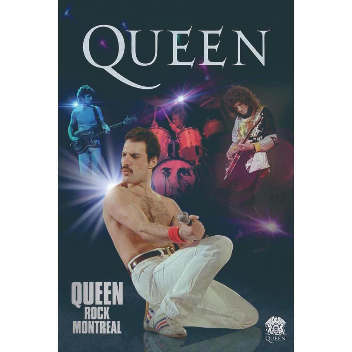 ブリキ看板 クイーン QUEEN ロック モントリオール フレディマーキュリー 音楽 レトロ インテリア