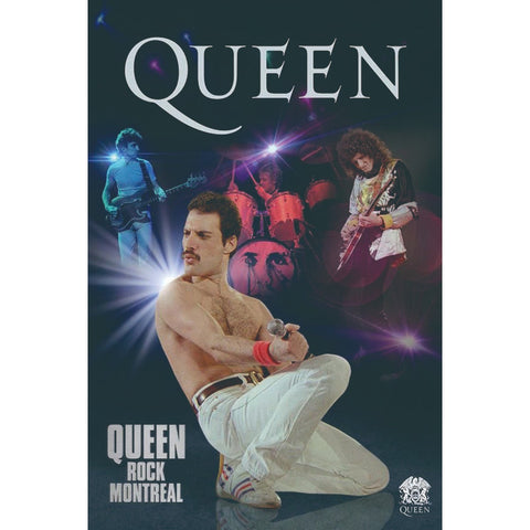 ブリキ看板 クイーン QUEEN ロック モントリオール フレディマーキュリー 音楽 レトロ インテリア