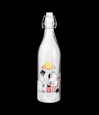 Muurla ムーミン ガラスボトル サマータイム 10dL(1000mL）