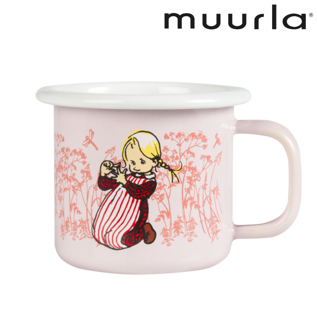 ホーローマグカップ ピンク 1.5dL(150mL)