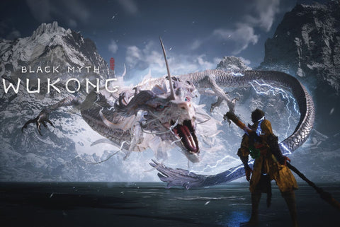 Black Myth Wukong ブリキ看板 ゲームポスター 西遊記 孫悟空 ドラゴン