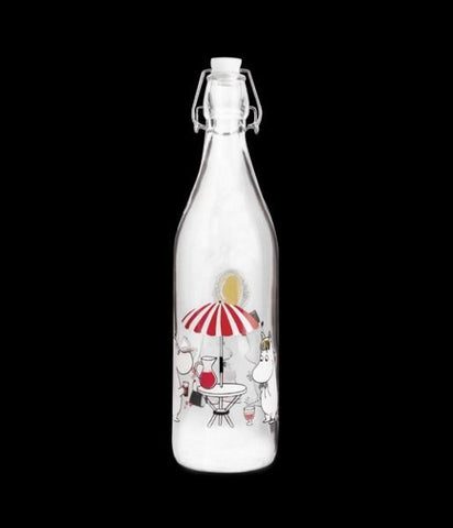 Muurla ムーミン ガラスボトル サマータイム 10dL(1000mL）