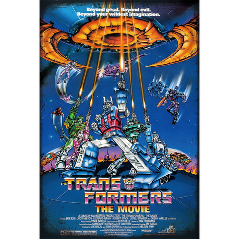 トランスフォーマー ザ・ムービー ブリキ看板 映画 ポスター アニメ ヒーロー