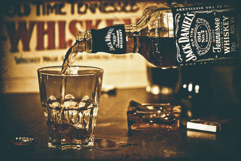 ジャックダニエル ブリキ看板 ウイスキー バー レトロ