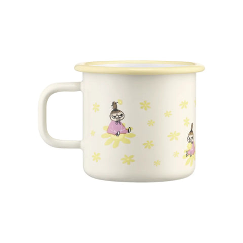 Muurla ムーミン ホーローマグカップ リトルミィ お花  3.7dL(370mL)