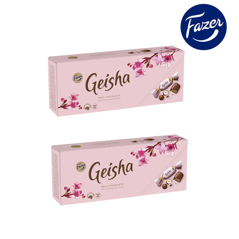 Fazer ファッツェル ゲイシャ ミルクチョコレート（ナッツ入り）2個セット