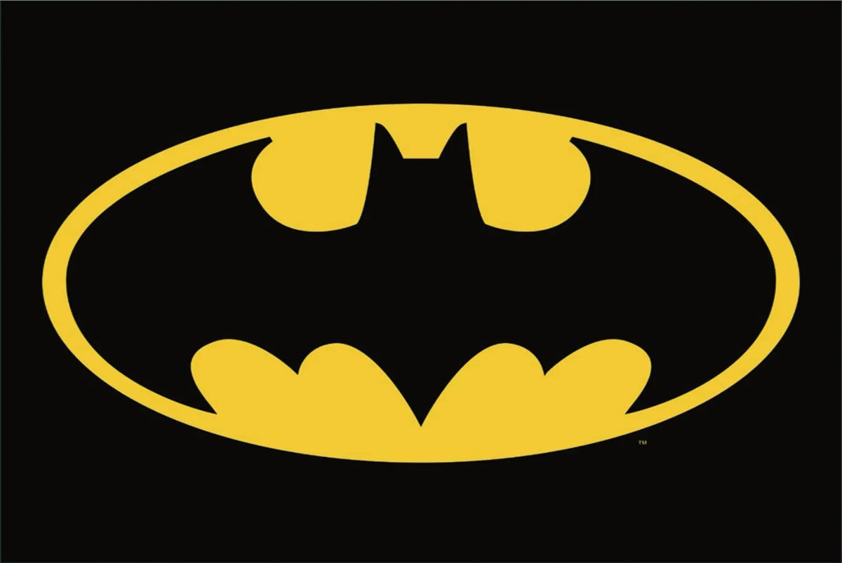 バットマン Batman ロゴ ブリキ看板 レトロ アメコミ ヒーロー インテリア 雑貨