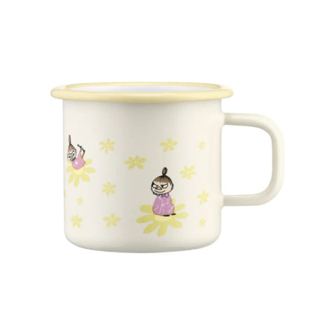 Muurla ムーミン ホーローマグカップ リトルミィ お花  3.7dL(370mL)