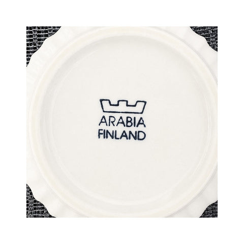 ARABIA ヴィンテージ リブボウル ホワイト 約9cm