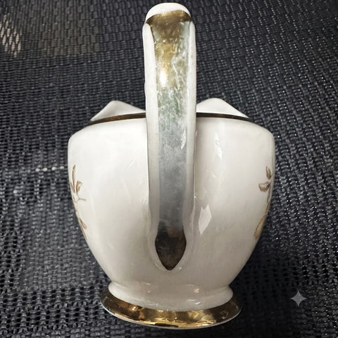ARABIA ヴィンテージ クリーマー 花柄 金彩 フィンランド