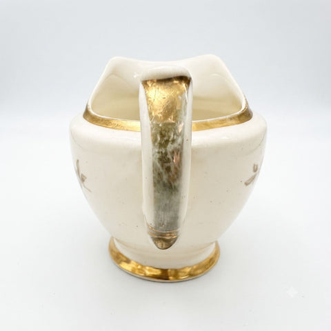 ARABIA ヴィンテージ クリーマー 花柄 金彩 フィンランド