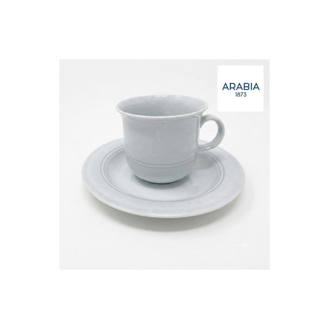 ARABIA Arctica カップ＆ソーサー ライトブルー 北欧