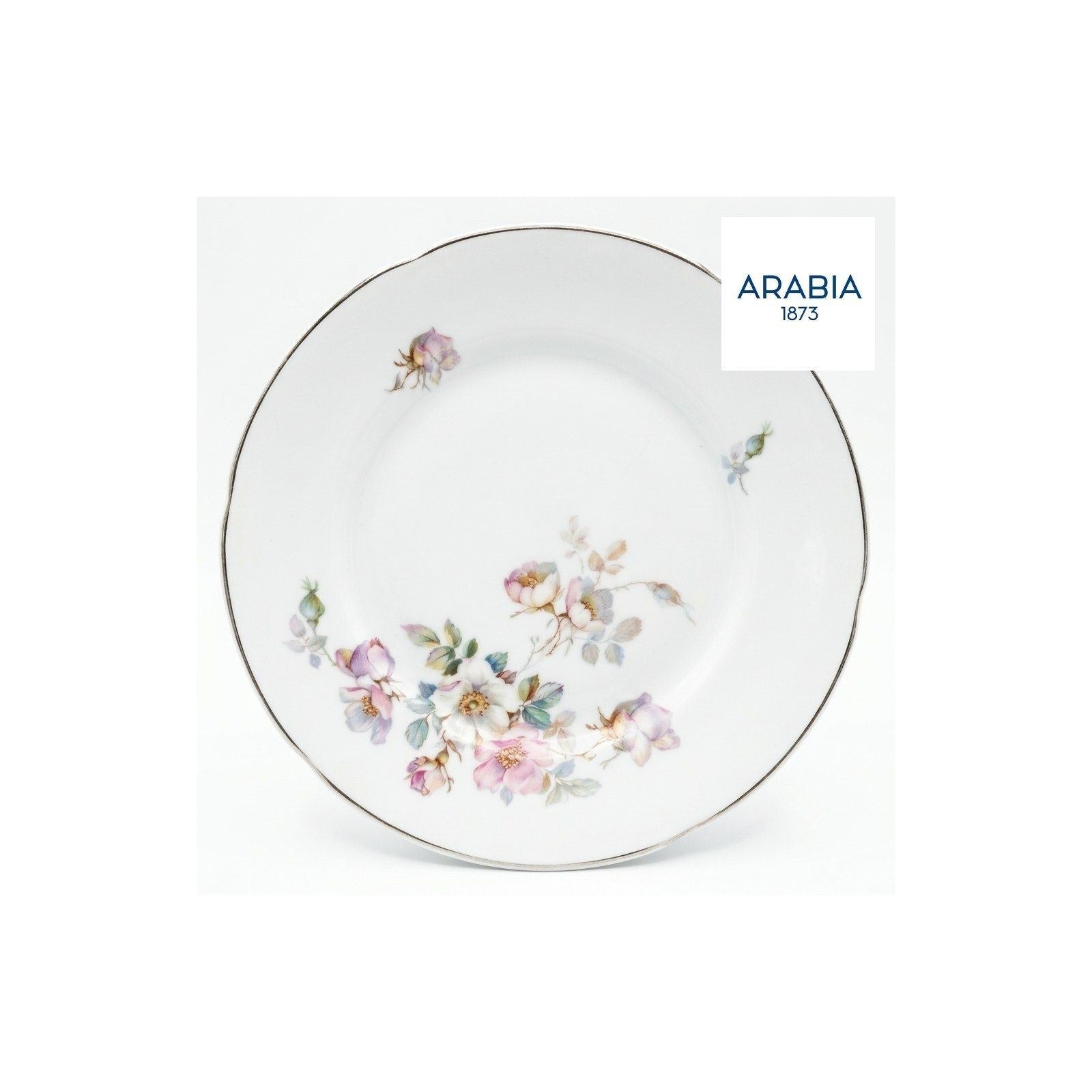 ARABIA ヴィンテージ プレート 25cm 花柄 S20モデル フィンランド