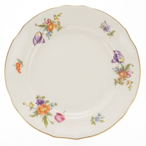 ARABIA ヴィンテージ 花柄 プレート 約17cm 金彩 フィンランド 1950-60年代