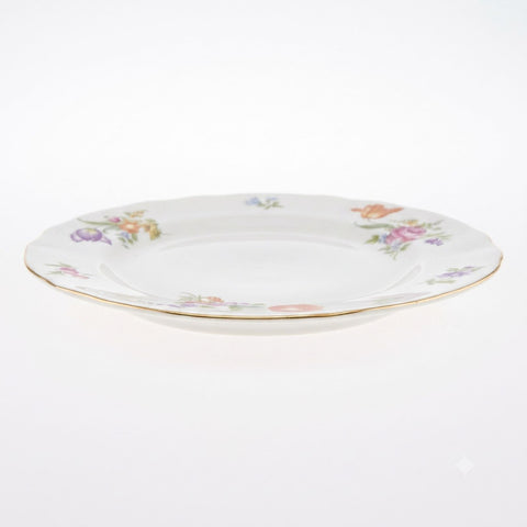 ARABIA ヴィンテージ 花柄 プレート 約17cm 金彩 フィンランド 1940年代