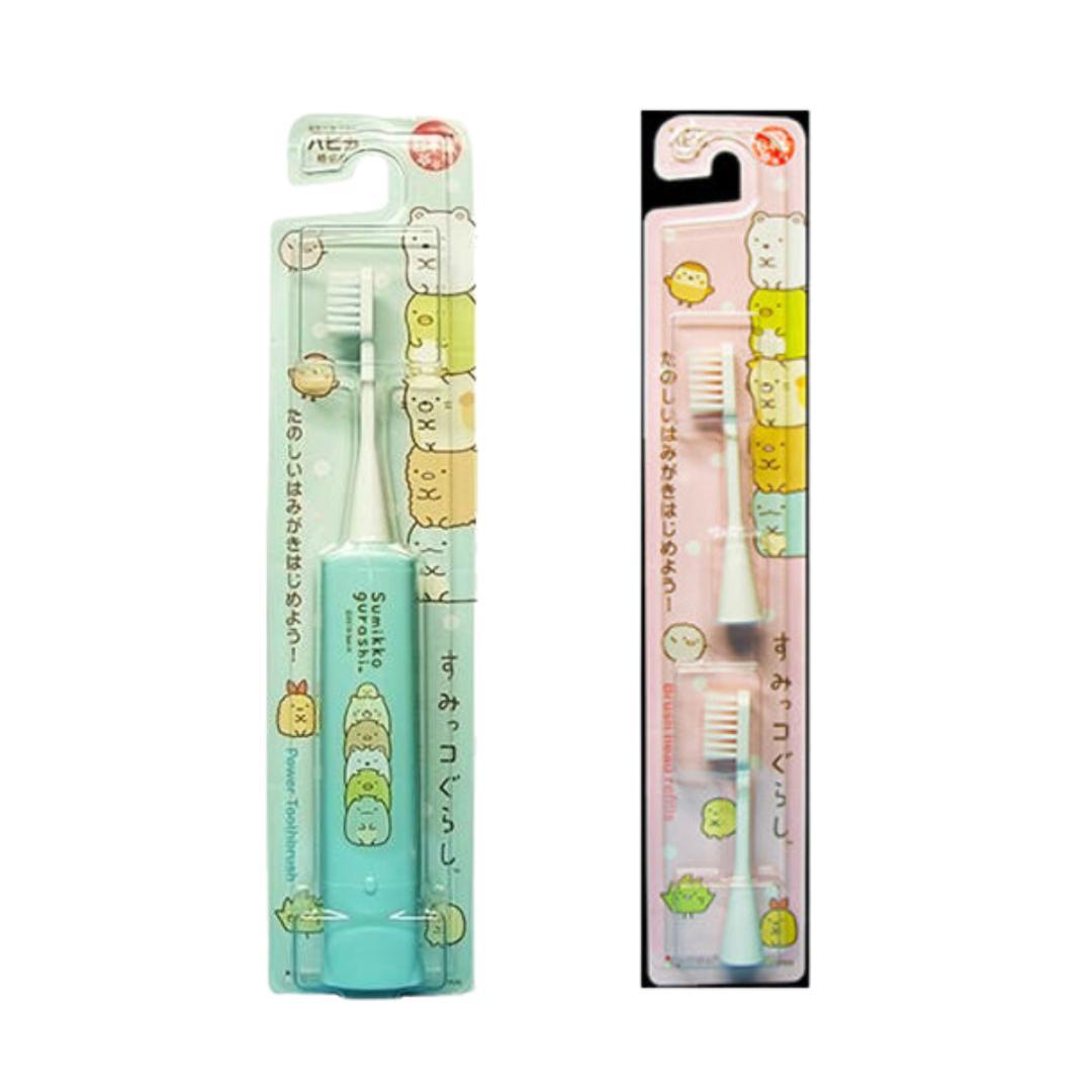 すみっコぐらし 電動歯ブラシ 替えブラシ セット