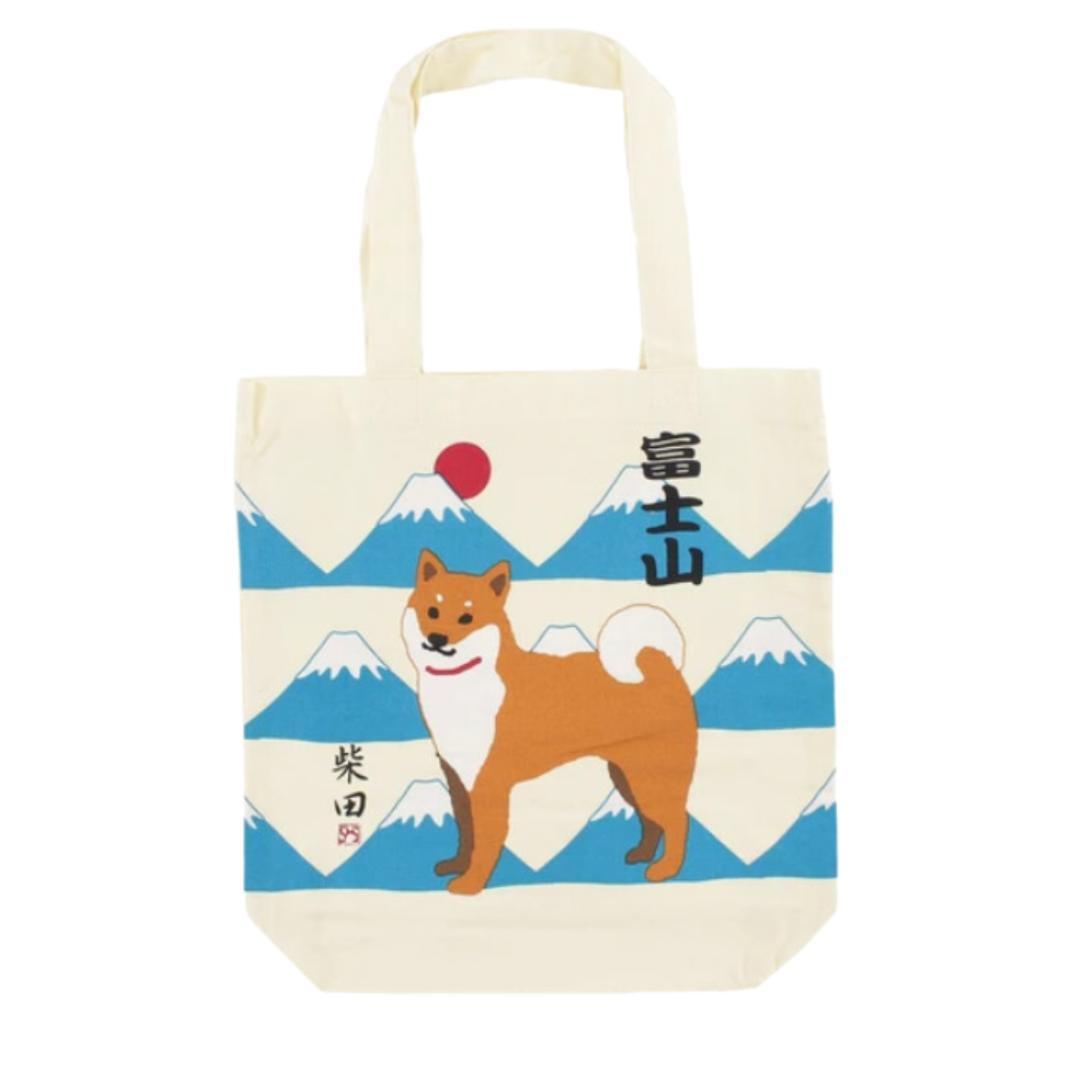 柴田犬 しばたさん ふじしばた トートバック 39cm