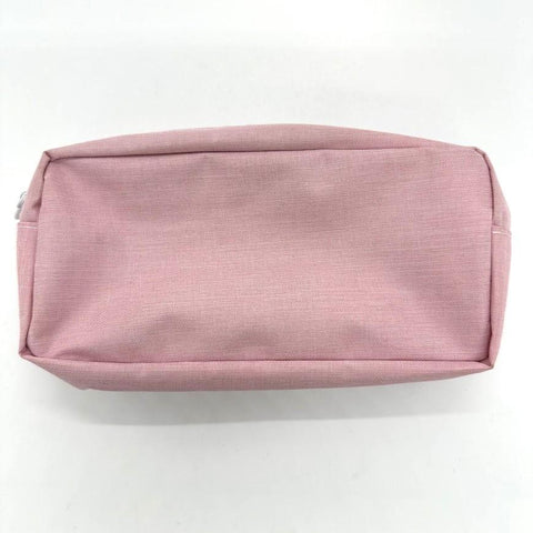 バッチ付き かわいいペンケース ピンク 22.5cm