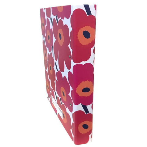 Marimekko リング バインダー レッド 34×26cm