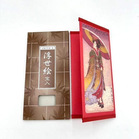 浮世絵 札入れ 19.8cm