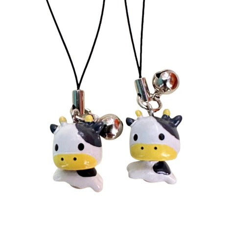 ゆらゆら干支 うしキーホルダー 2個×2cm セット