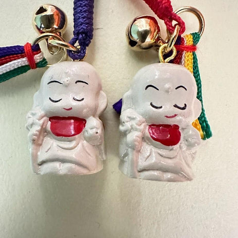 招福 お地蔵さん キーホルダー 2個セット×2cm