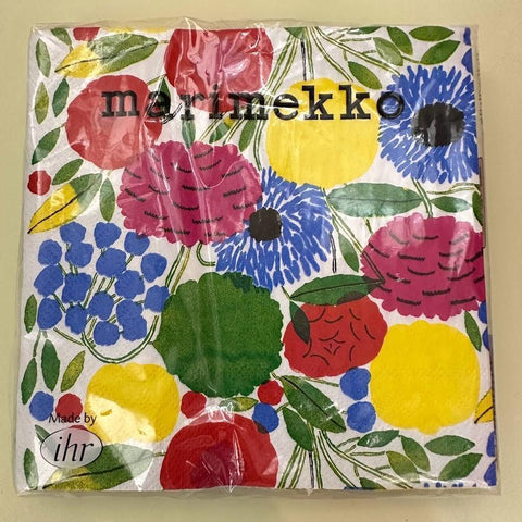 Marimekko ペーパーナプキン フラワー 33cm×33cm