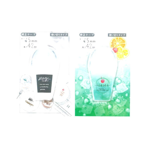 カフェチルタイム 修正テープ 2個セット