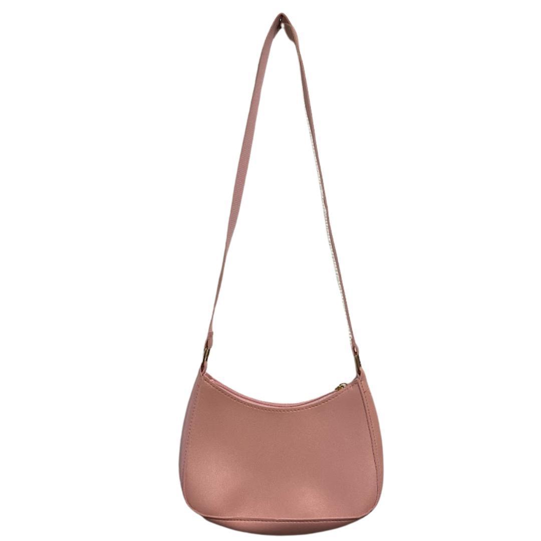女性用 ショルダーバック ピンク 21cm
