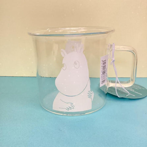 Muurla ムーミン ガラスマグカップ ホワイト 3,5dL (350mL)