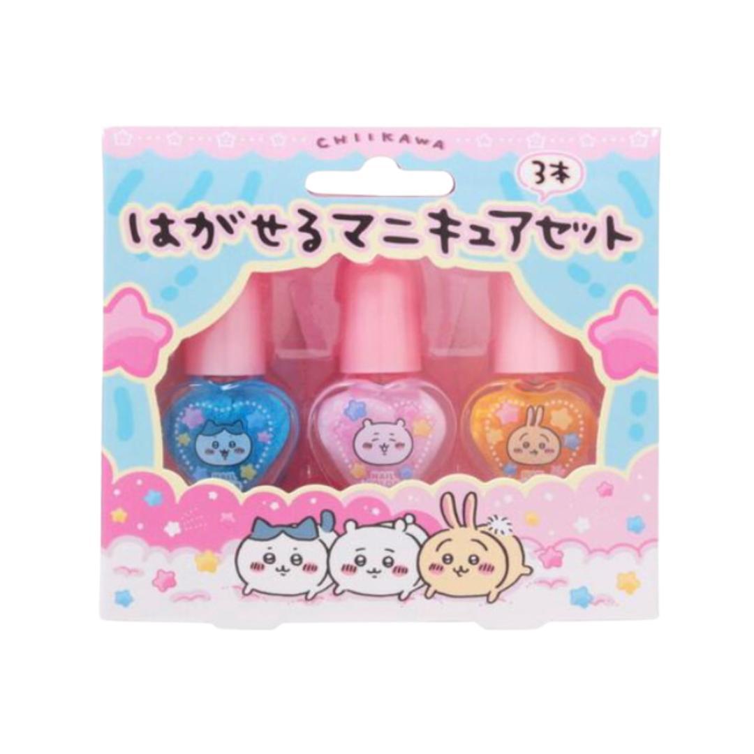 ちいかわ はがせる マニキュア3本セット
