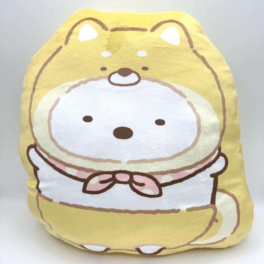 すみっコぐらし しろくま イヌ クッション リラックス 座布団 45cm