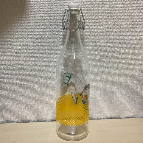 Muurla 長くつ下のピッピ ガラスボトル 10dL (1000mL)