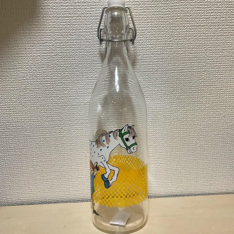 Muurla 長くつ下のピッピ ガラスボトル 10dL (1000mL)