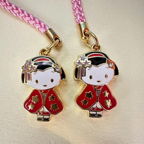 金運 福合わせ キーホルダー 2個セット 8cm