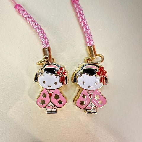 金運 福合わせ キーホルダー 2個セット 8cm