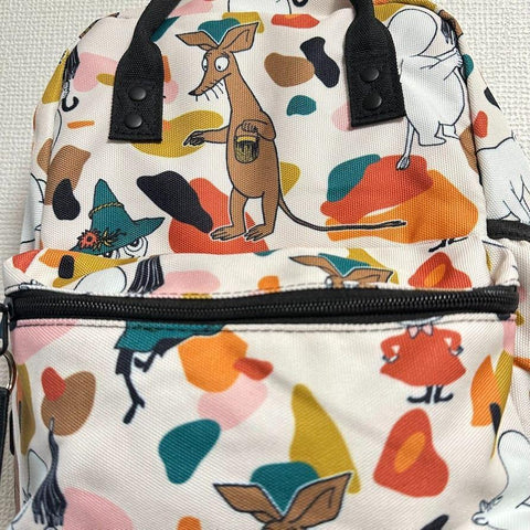 Martinex ムーミン バックパック オフホワイト 23×30×14cm