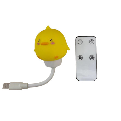 アヒル USBライト リモコン付き 5.5cm