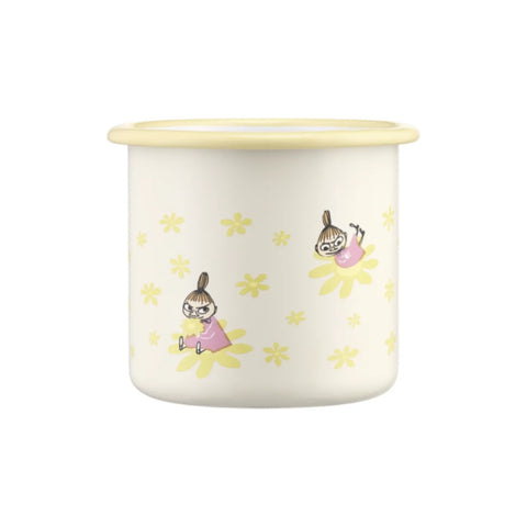 Muurla ムーミン ホーローマグカップ リトルミィ お花  3.7dL(370mL)
