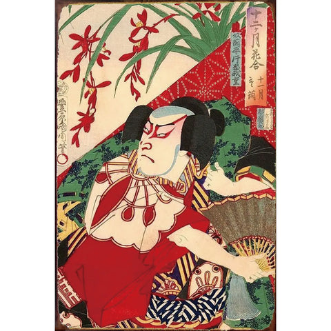 ブリキ看板 歌舞伎 浮世絵 レトロ アート 雑貨 インテリア